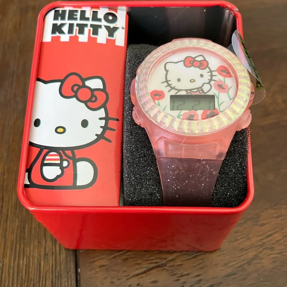 Hello Kitty Pink Digital Watch